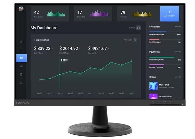 LED lenovo MTC24_40 , 23,8