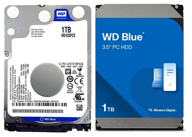 HDD laptop 1TB (NB-SATA-II) Western