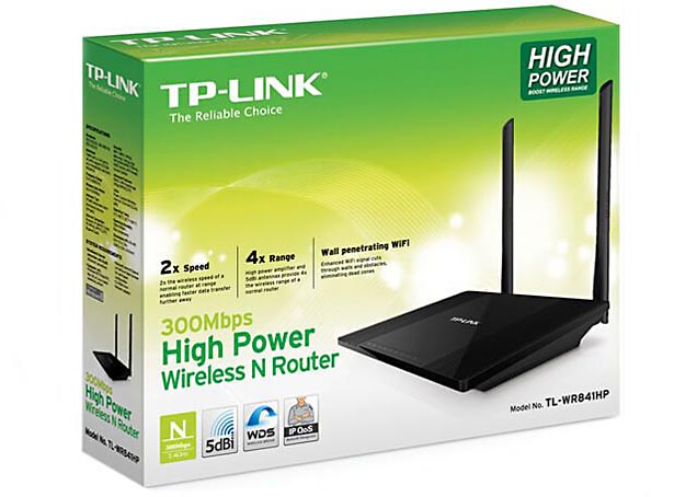 300Mb Wireless Router TP-LINK (WR841HP) High Powe